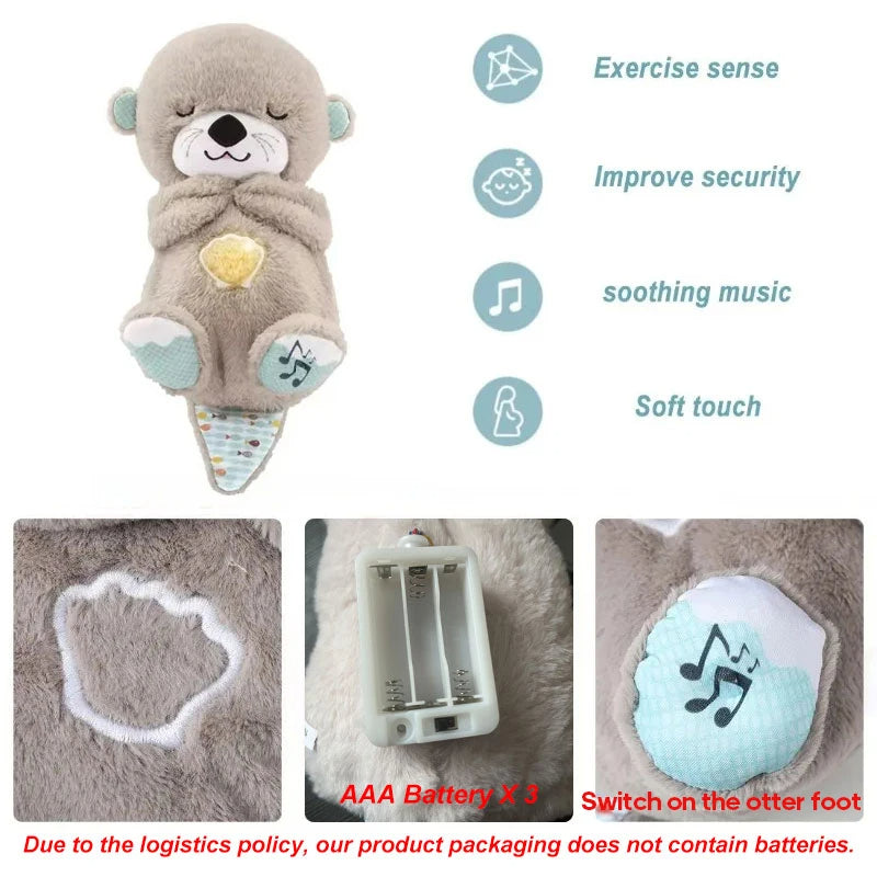Breathing  Baby Teddy Bear Plush Toy