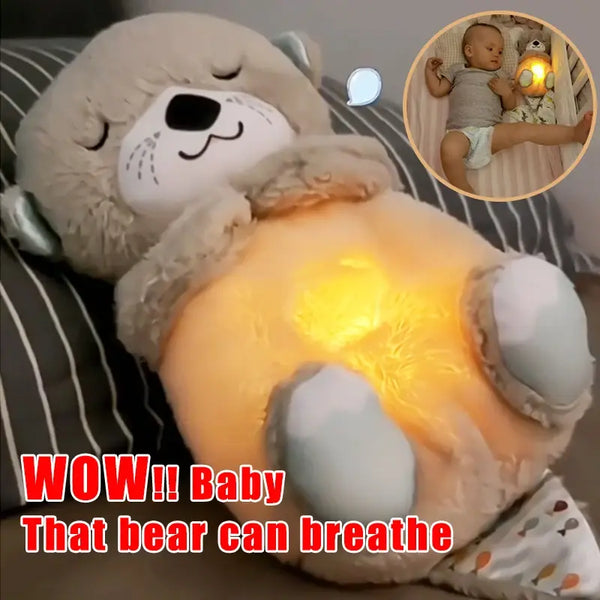 Breathing Baby Teddy Bear Plush Toy